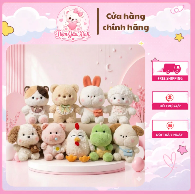 bán gấu bông nhỏ giá rẻ