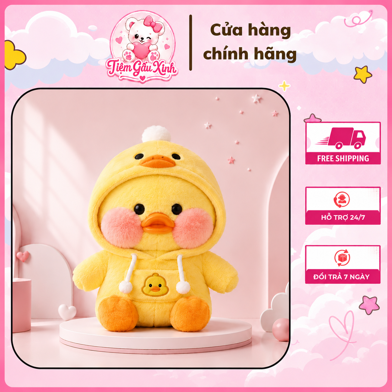 Gấu bông giá rẻ dưới 100k