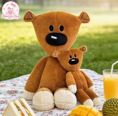 gấu teddy nâu 