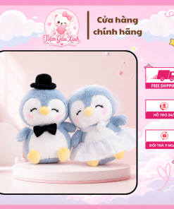 Gấu Bông Couple Cánh Cụt