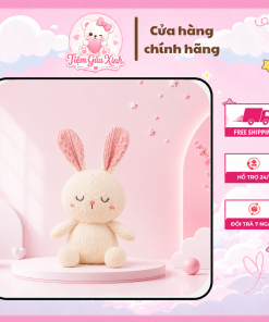 THỎ BÔNG LEN HỒNG ĐÁNG YÊU