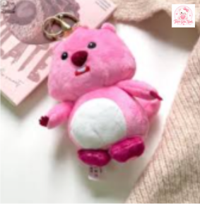 móc khóa gấu bông loppy