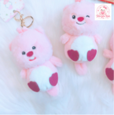 móc khóa gấu bông loppy
