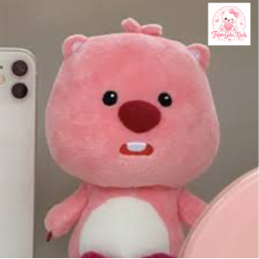 móc khóa gấu bông loppy
