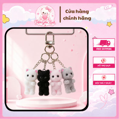 móc khóa gấu bông