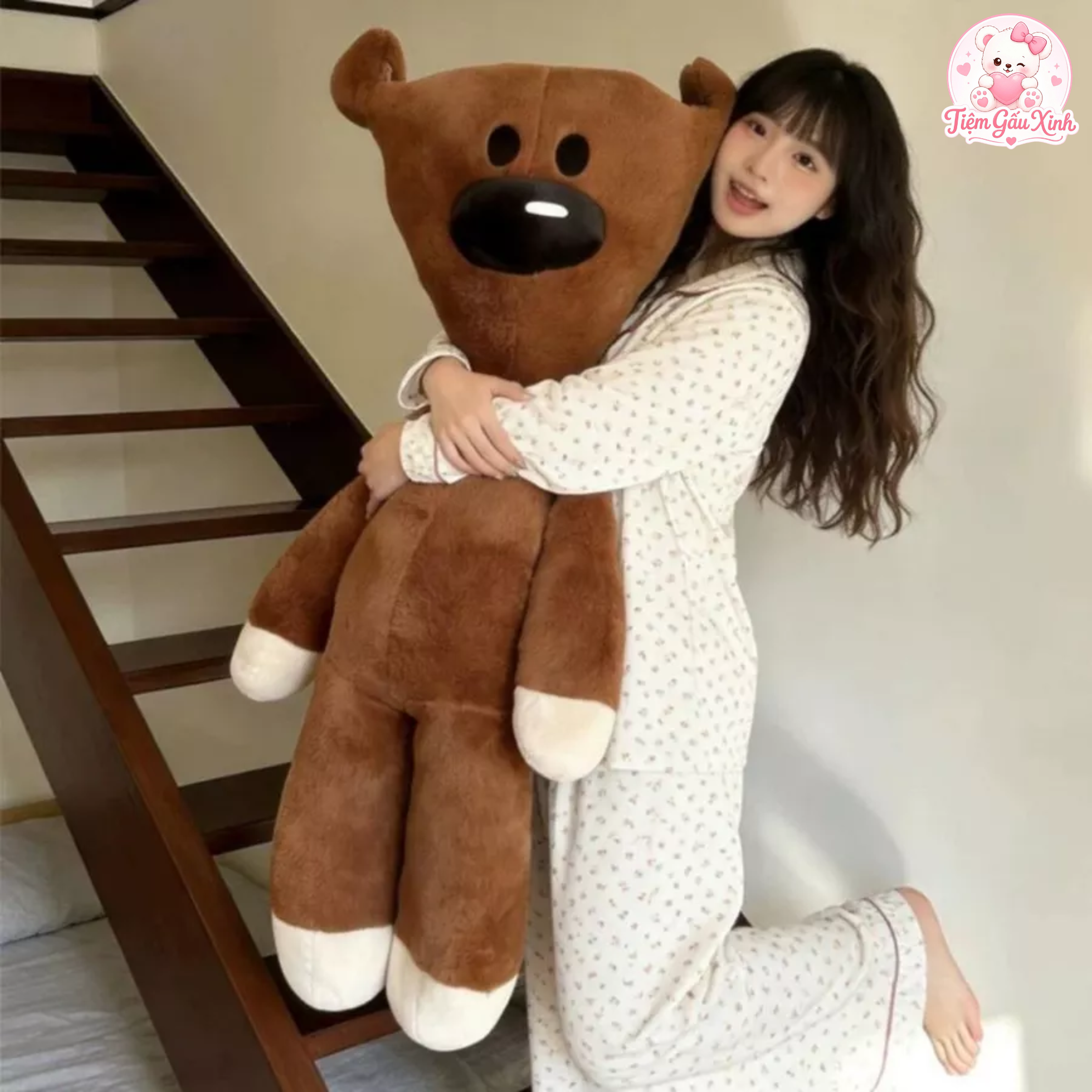 Gấu Bông Mr Bean Khổng Lồ Cao Cấp - Ảnh 3