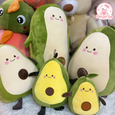 gấu bông bơ cute