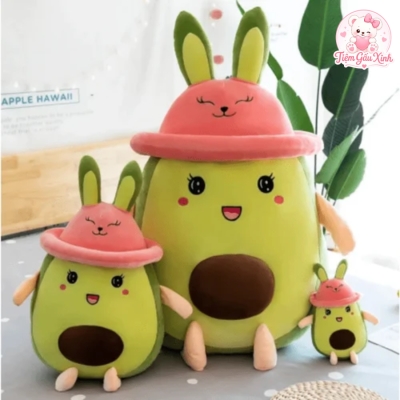 gấu bông bơ cute